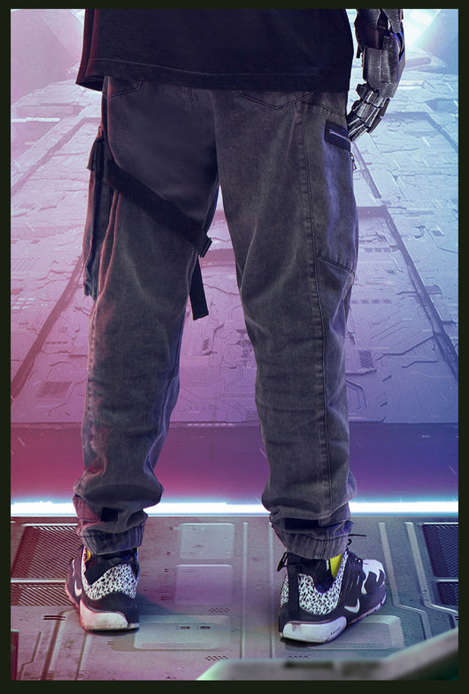 Pantalones Funcionales Dark City Holgados - Image 6