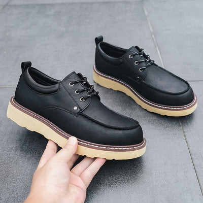 Botas Martin de Cuero Genuino para Hombre - Zapatos Trabajo Resistentes Punta Reforzada - Image 20