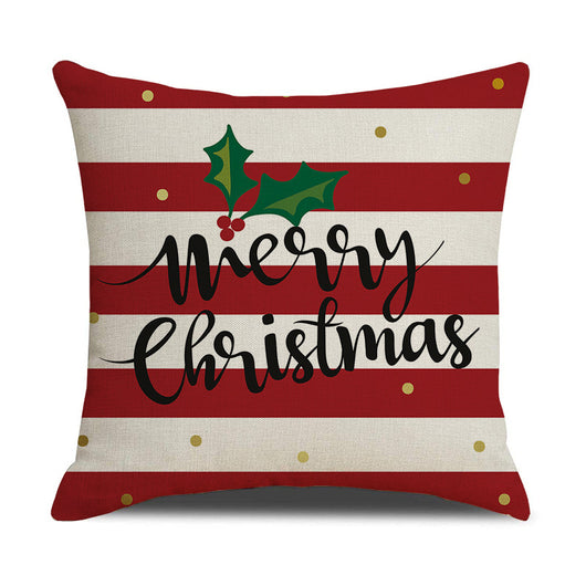 Funda de Cojín de Lino para Navidad - Image 13