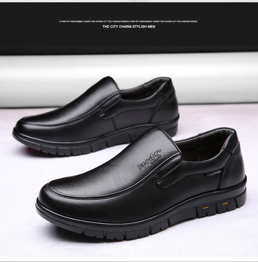 Zapatos de Cuero para Hombre - Elegancia Profesional Otoño Invierno - Image 11