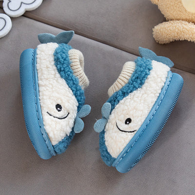 Pantuflas Cálidas Antideslizantes para Bebés y Niños con Diseño Dinosaurio - Image 9