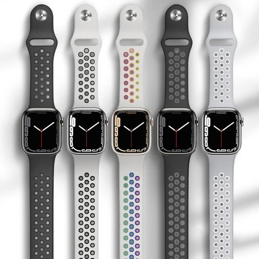 Correa de Reloj de Silicona Líquida Rainbow Sports Cave