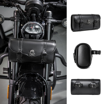 Bolsa Lateral Retro Punk para Motocicleta - Image 14