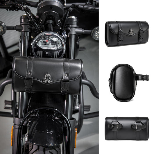 Bolsa Lateral Retro Punk para Motocicleta - Image 14
