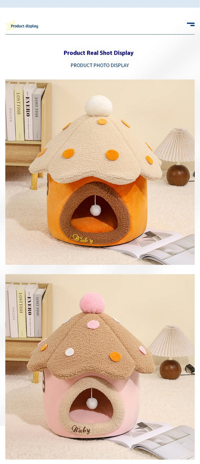 Casa Desmontable para Gatos y Perros Pequeños - Nido Acogedor - Image 9