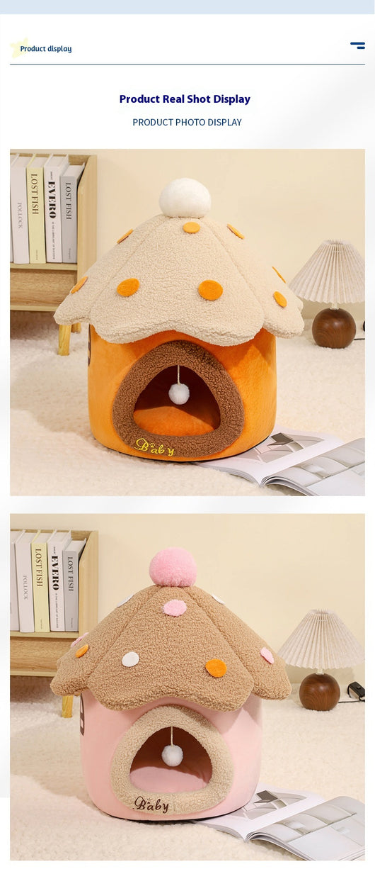 Casa Desmontable para Gatos y Perros Pequeños - Nido Acogedor - Image 9