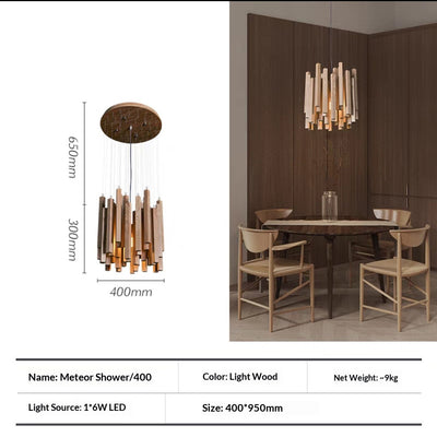 Lámpara Colgante Minimalista Moderna - Diseño Chino Contemporáneo para Salas y Comedores - Image 7