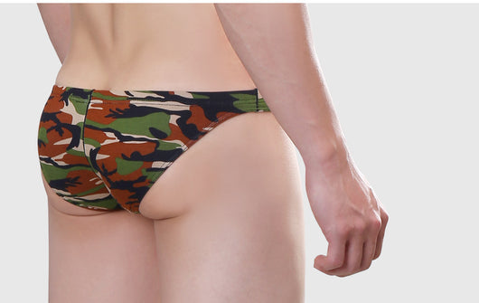 Calzoncillos Deportivos Camuflaje Cintura Baja Absorbentes de Sudor - Image 22