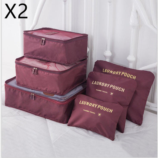 Set de 6 Bolsas Organizadoras de Viaje para Ropa - Image 45
