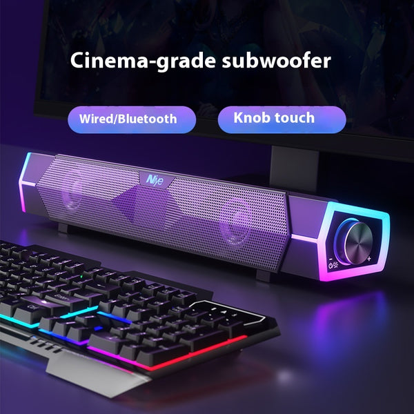 Parlante Bluetooth Doble con Subwoofer y Sonido Envolvente Tipo Cine