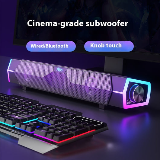 Parlante Bluetooth Doble con Subwoofer y Sonido Envolvente Tipo Cine