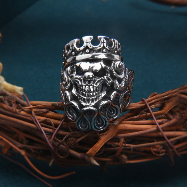 Anillo de Calavera en Plata Esterlina 925 para Hombre