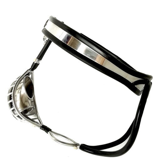 Cinturón de Castidad Rojo para Hombre - Diseño Elegante de una Pieza - Image 7