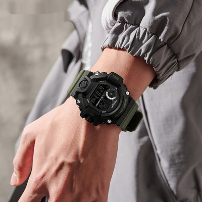 Reloj Deportivo Multifuncional para Hombre Resistente al Agua