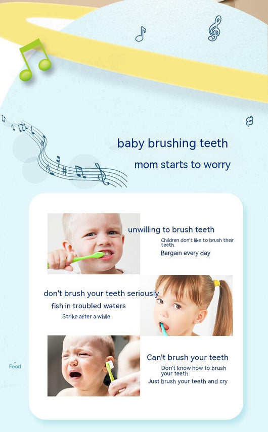 Cepillo de Dientes Inteligente con Guía de Voz Musical para Niños - Image 12