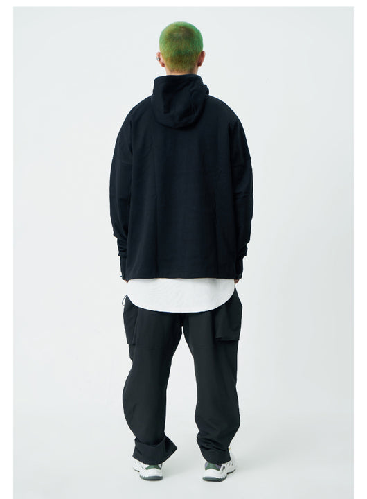 Sudadera con Capucha y Doble Cierre de Punto Tejido - Image 11