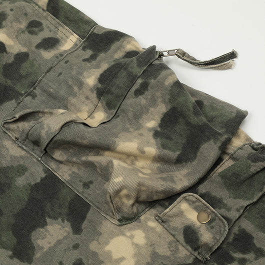 Pantalones de Trabajo Camuflaje Tie-dye Multi-bolsillos para Montaña - Image 5