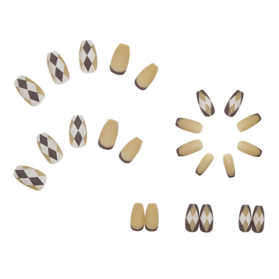 Uñas Postizas Minimalistas con Diseño Removible - Image 8
