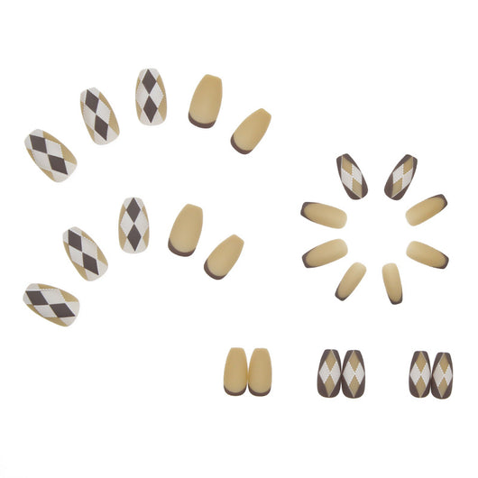 Uñas Postizas Minimalistas con Diseño Removible - Image 8