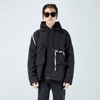 Chaqueta Funcional con Tirantes Integrados - Estilo Urbano Versátil - Image 14