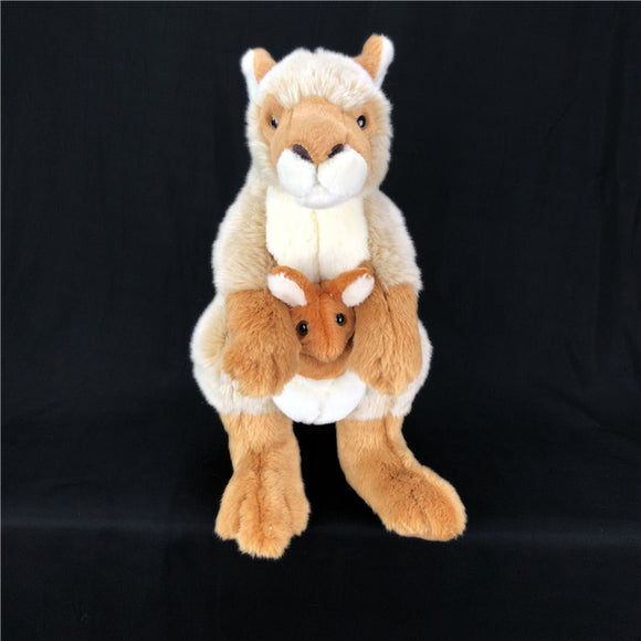 Peluche Canguro Australiano - Dúo Familiar Suave y Adorable