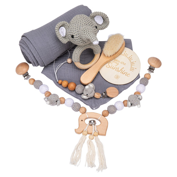 Conjunto Completo de Ropa y Accesorios para Recién Nacido - Kit Regalo Mes del Bebé
