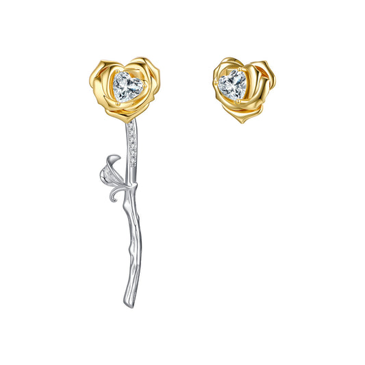 Aretes Abiertos de Plata Esterlina para Mujer - Lujo Accesible - Image 2