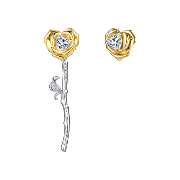 Aretes Abiertos de Plata Esterlina para Mujer - Lujo Accesible