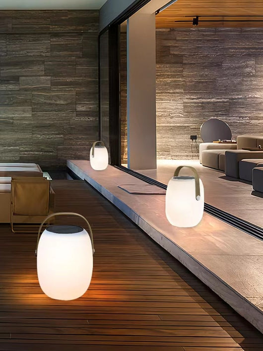 Lámpara Solar Portátil para Patio - Iluminación Exterior Decorativa - Image 13