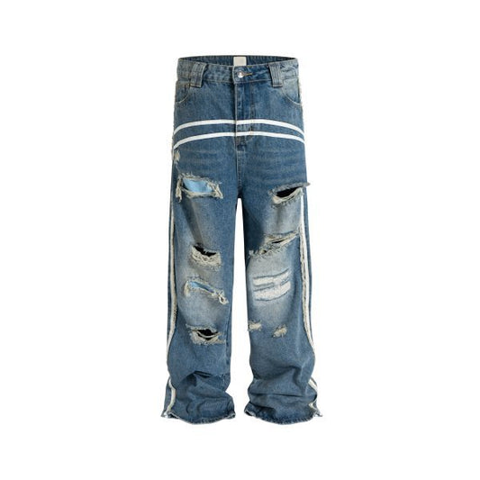 Jeans Perfil Lavado con Doble Barra - Image 2