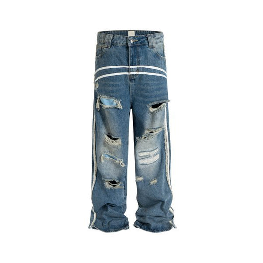 Jeans Perfil Lavado con Doble Barra - Image 2