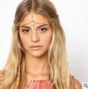 Diadema de Perlas Auspiciosas con Borlas y Cuentas Estilo Europeo y Americano - Image 19