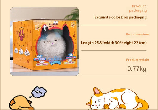 Gato Interactivo de Peluche Eléctrico con Repetición de Sonidos - Image 15