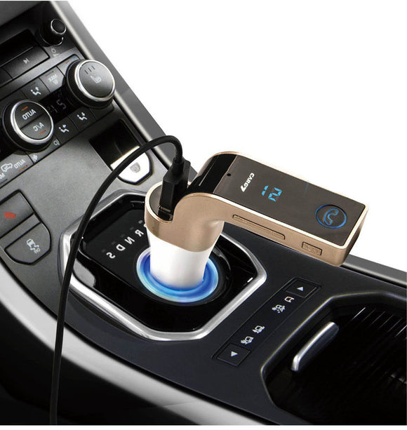 Reproductor MP3 Bluetooth para Auto con Manos Libres G7