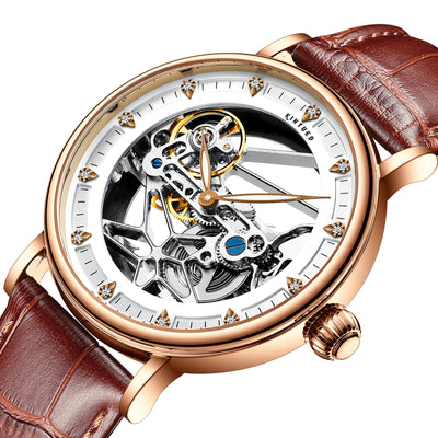 Reloj Automático para Hombre Resistente al Agua con Esfera Luminosa - Image 3