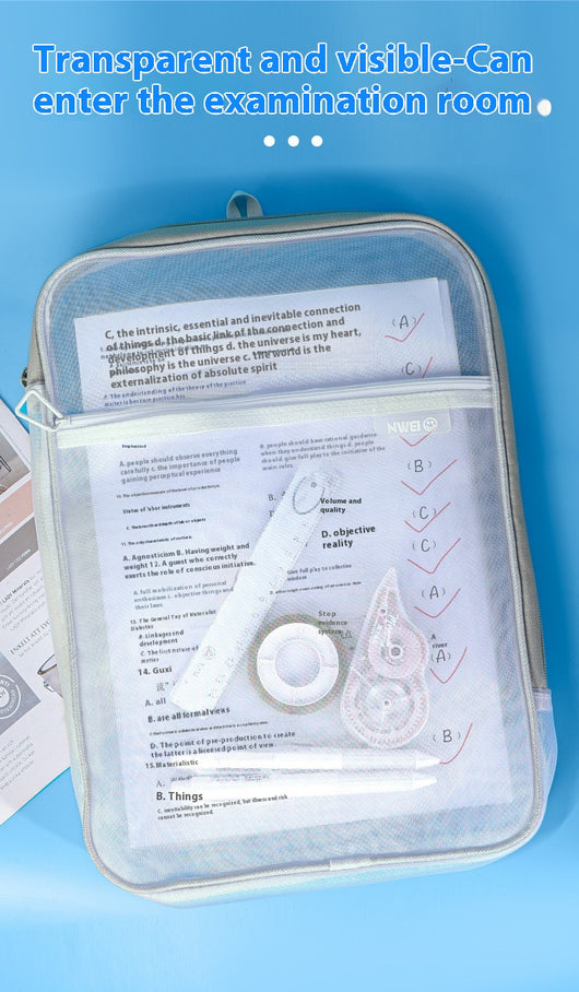 Bolsa Organizadora Transparente para Documentos y Pruebas - Image 12