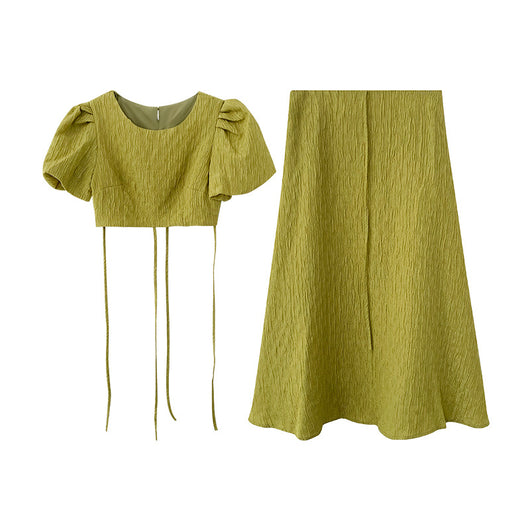 Vestido Dos Piezas con Cintura Ajustable Elegante - Image 17
