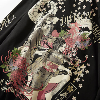 Sudadera con Capucha y Bordado Estampado con Letras Doradas para Hombre - Image 9