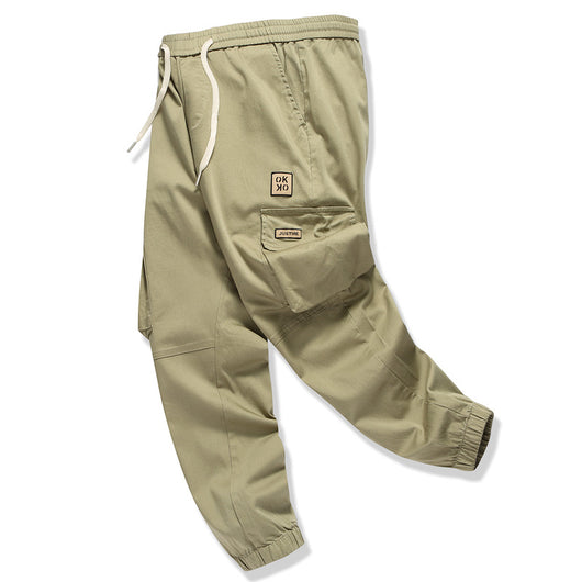 Pantalones Casuales Versátiles con Múltiples Bolsillos para Hombre - Image 11