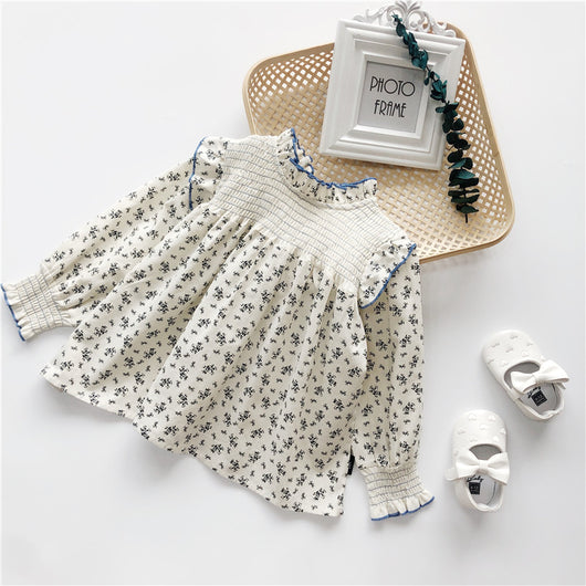 Blusa Vaquera Bebé Cuello de Encaje Floral Manga Larga - Image 18