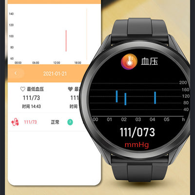 Reloj Inteligente W10 con Monitoreo de Temperatura y ECG - Image 8