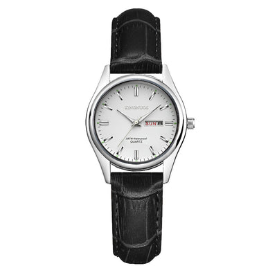 Reloj Dual Calendario para Hombre y Mujer Resistente al Agua Cuarzo Preciso - Image 36