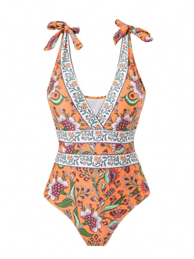 Traje de Baño Enterizo Étnico para Mujer - Image 38