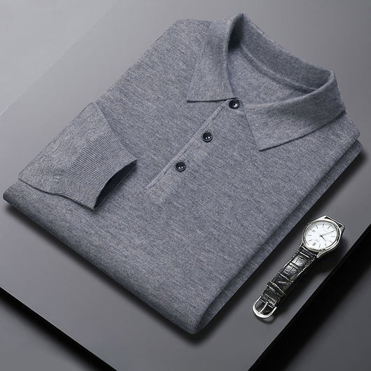 Suéter de Cuello Alto Tejido para Hombre - Colección Invierno - Image 10