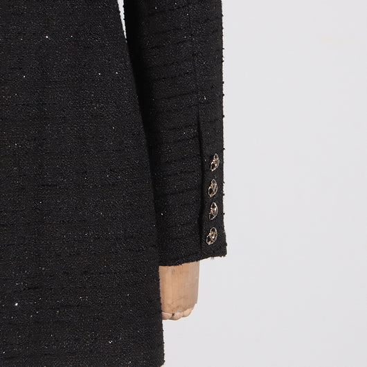 Vestido Elegante Hombros Descubiertos con Manga Larga y Cintura Ajustada - Image 16