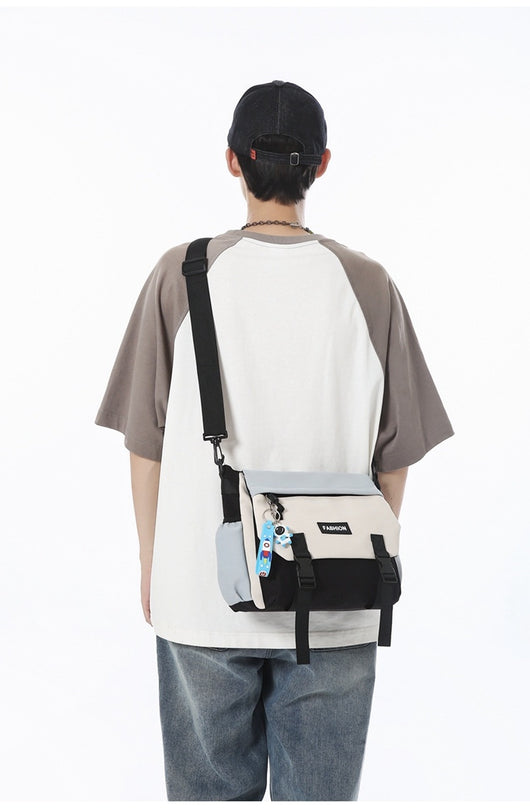 Bolsa de Hombro Casual Mujer Capacidad Grande Diseño Neutro Japonés - Image 24