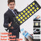 Luminaria Solar LED de Tres Filas con Sensor de Movimiento para Exteriores