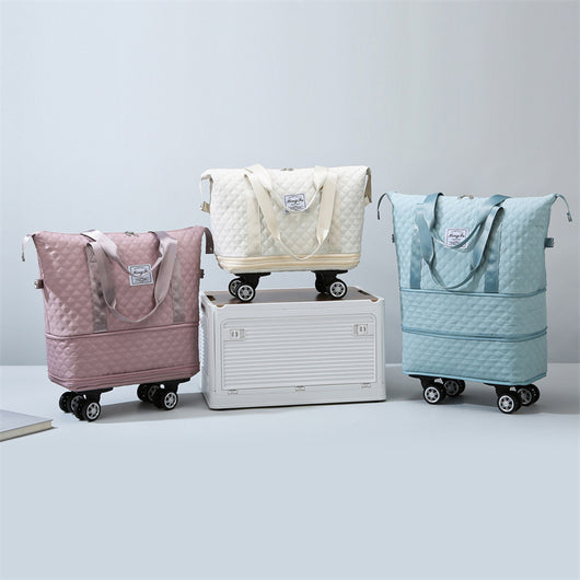 Bolsa de Viaje Multiusos con Ruedas y Separación Seco-Húmedo - Image 4