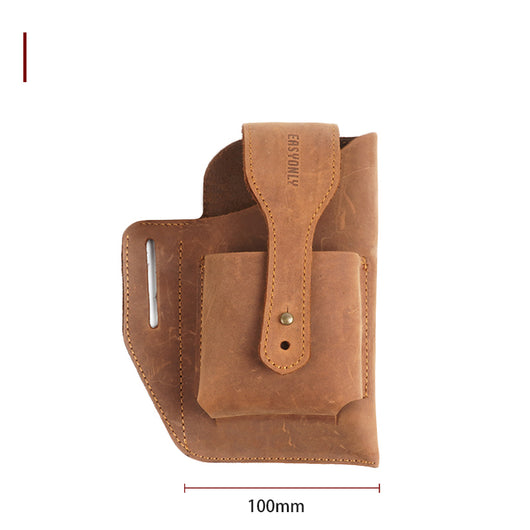 Bolsa Dual para Celular con Cinturón de Cuero - Porta Móvil de Trabajo - Image 9