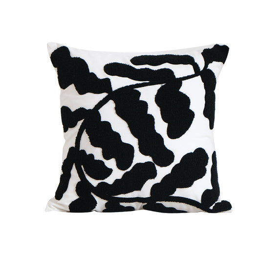 Cojín Geométrico Modern Jane Onda Puntos Negro y Blanco - Image 13